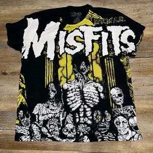 Misfits 2018 Earth AD T-Shirt Large Graphic Size XL